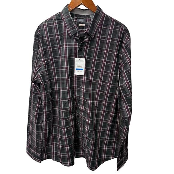 VAN HEUSEN Men’s button down shirt big & Tall Size XLT NEW # H339 - Picture 1 of 10
